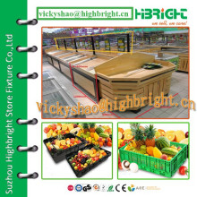 China vegetable wood rack